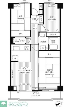 ステラメゾン大森の物件間取画像